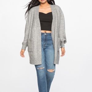 Eloquii Boyfriend Cardigan! NWT!